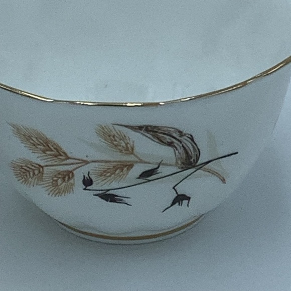 Two Colclough English Bone China  Small Bowls with Wheat Design - Picture 2 of 11